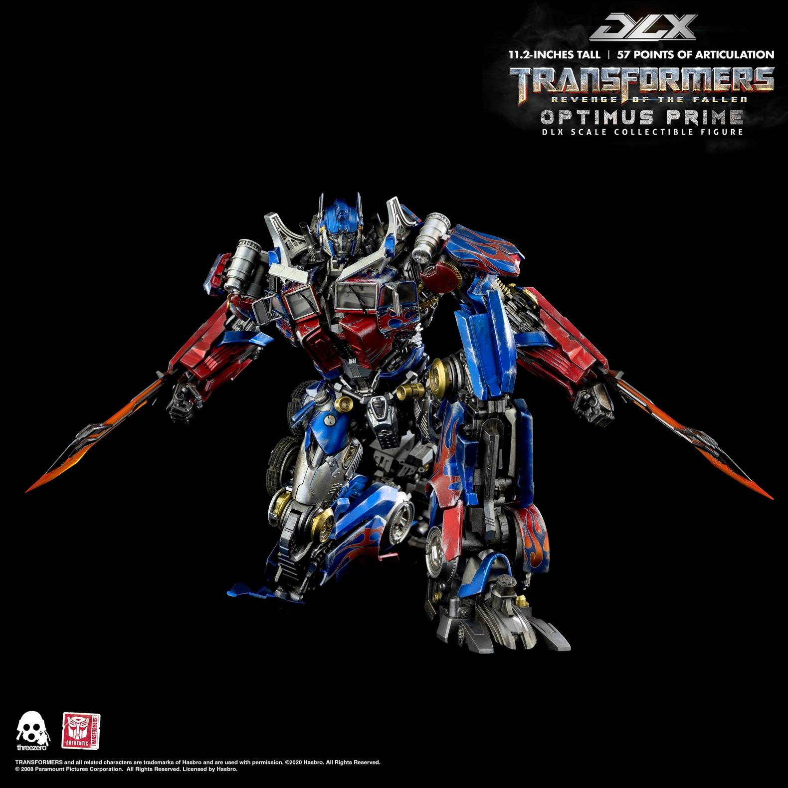 Transformers Revenge of the Fallen DLX Optimus Prime threezero main image 1